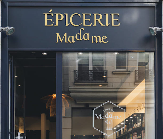 Devanture Épicerie Madame Nantes